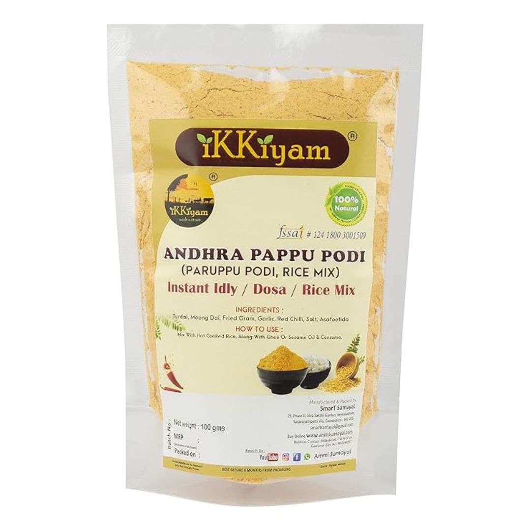 Andhra Pappu podi 100g - Best taste of south india