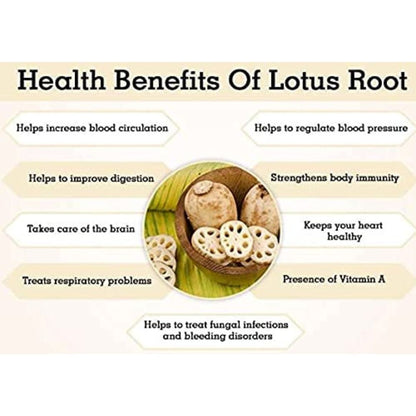 Lotus stem (thamarai thandu) vathal 100g