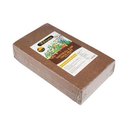 ikkiyam Natural raw Coco Peat block | Planting use | 2 kg