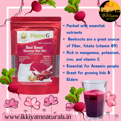 Beet Boost | Beetroot Malt Mix | Power packed | 100g