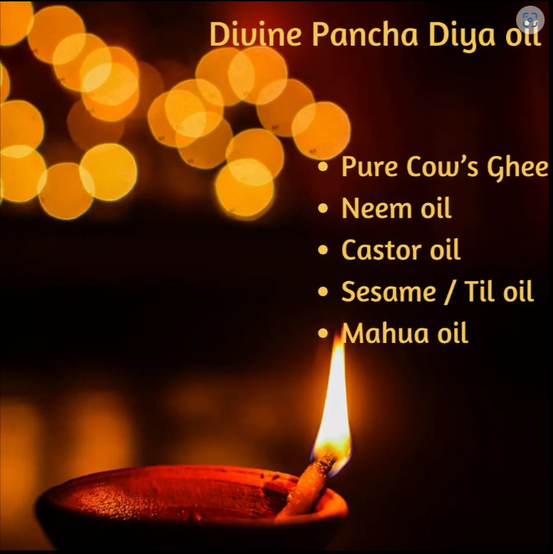 Divine DIYA oil (Blend of 5 pure oil) - 1 Litre